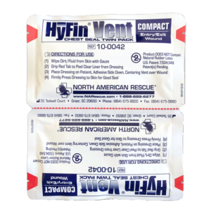 HyFin Compact chest seal twin pack